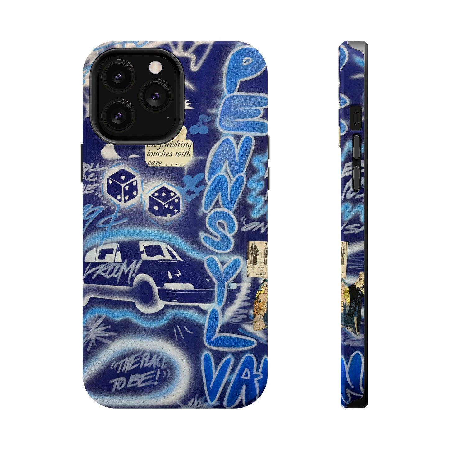 MagSafe "state college, pa" airbrush iPhone case
