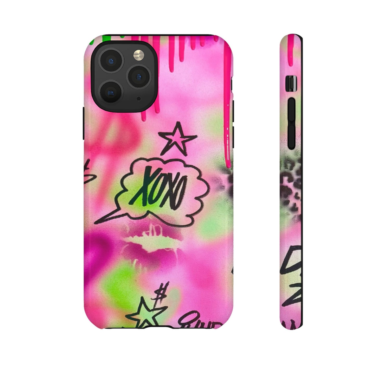 "xoxo" airbrush iPhone case