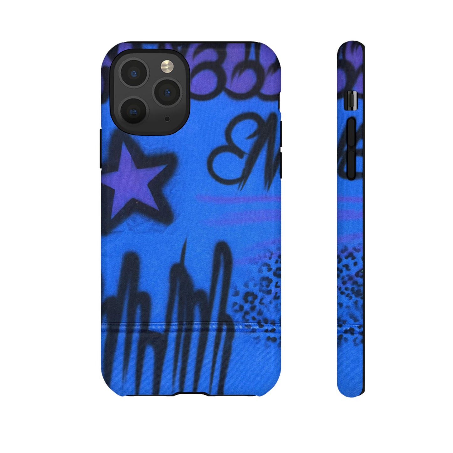 "infamous indigo" airbrush iPhone case