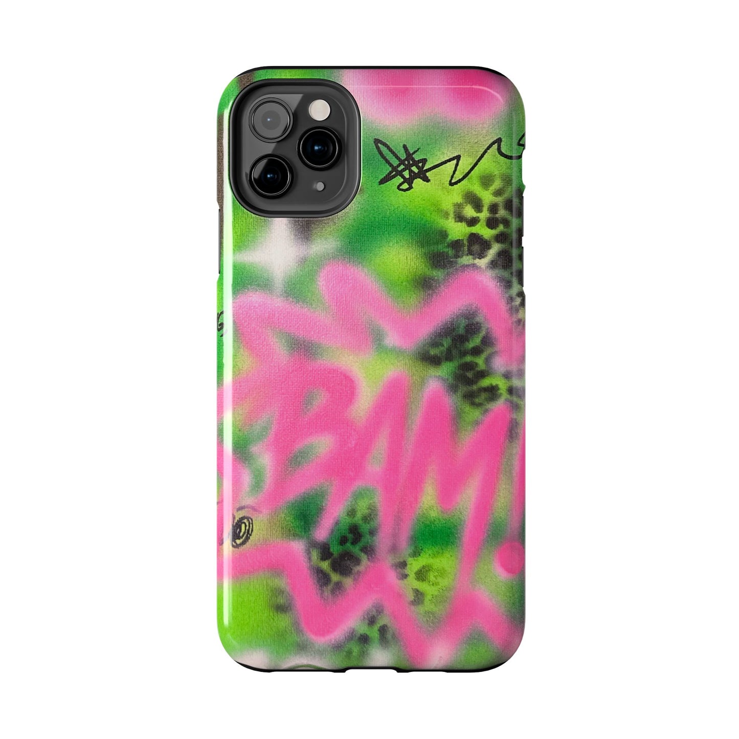 "BAM! pt. 2" airbrush iPhone case