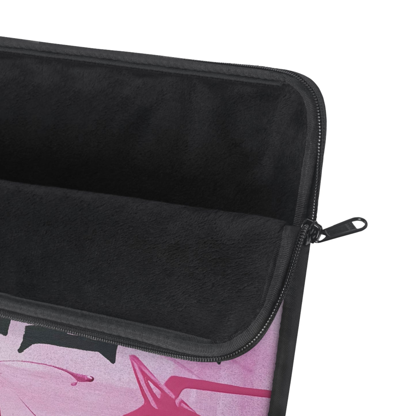"too much motion" airbrush laptop sleeve