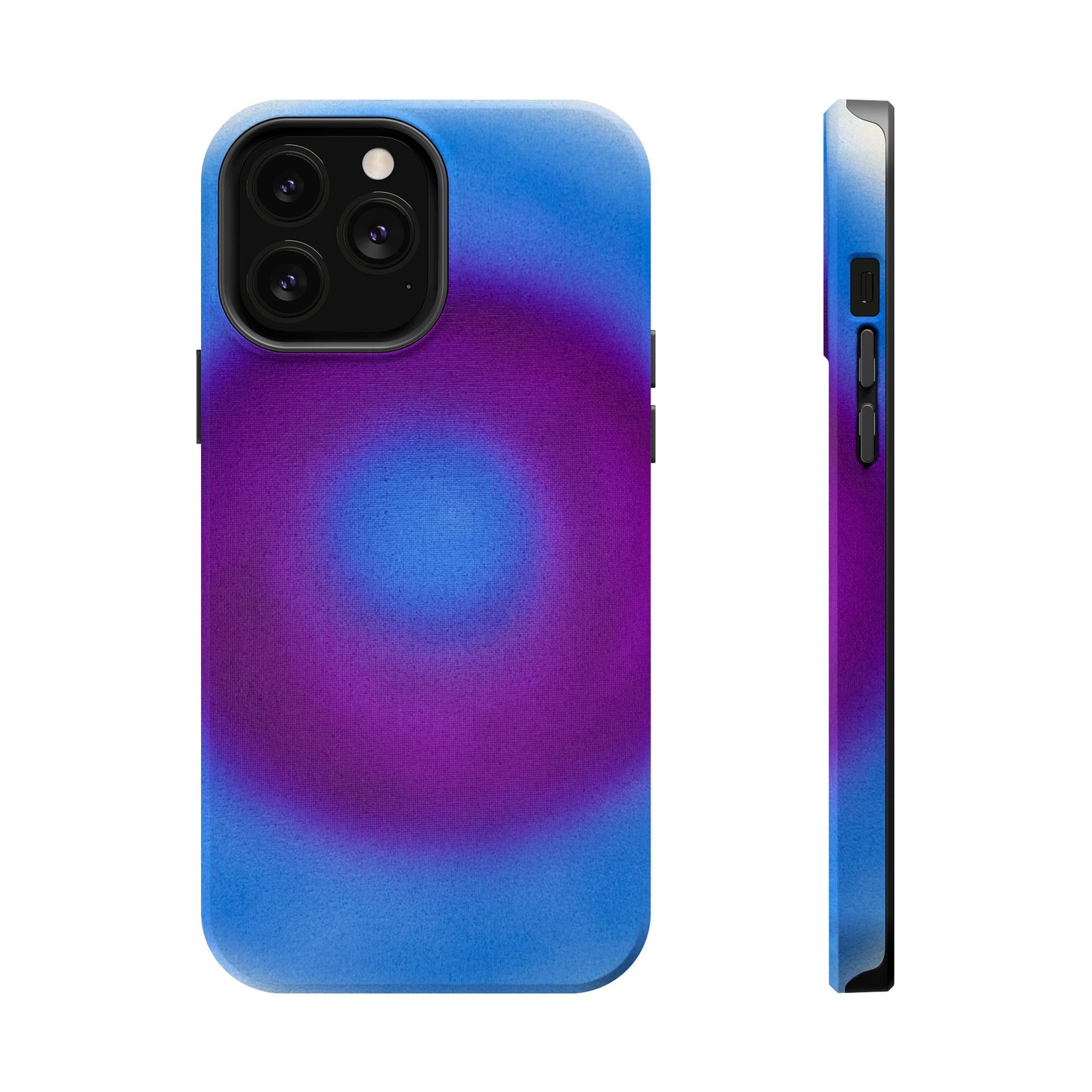 MagSafe "grape soda aura" airbrush iPhone case