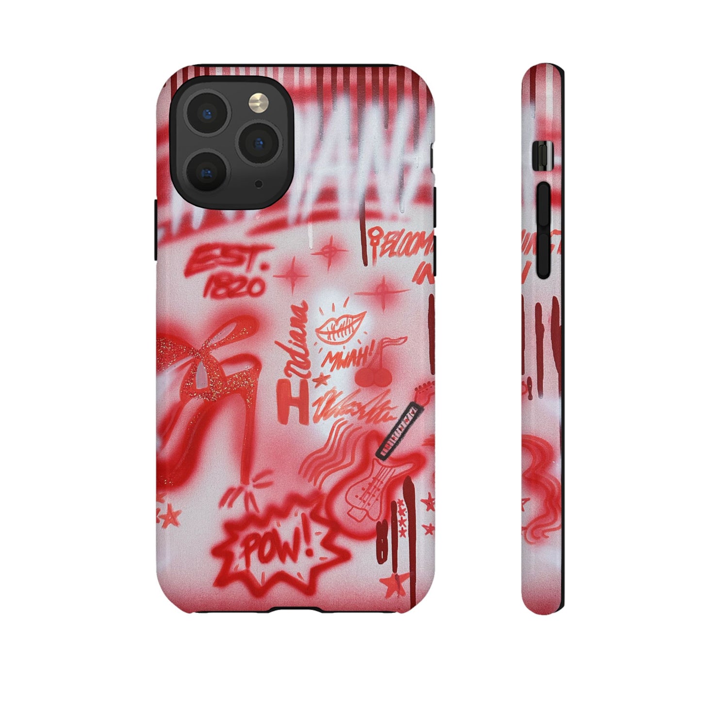 "indiana" airbrush iPhone case