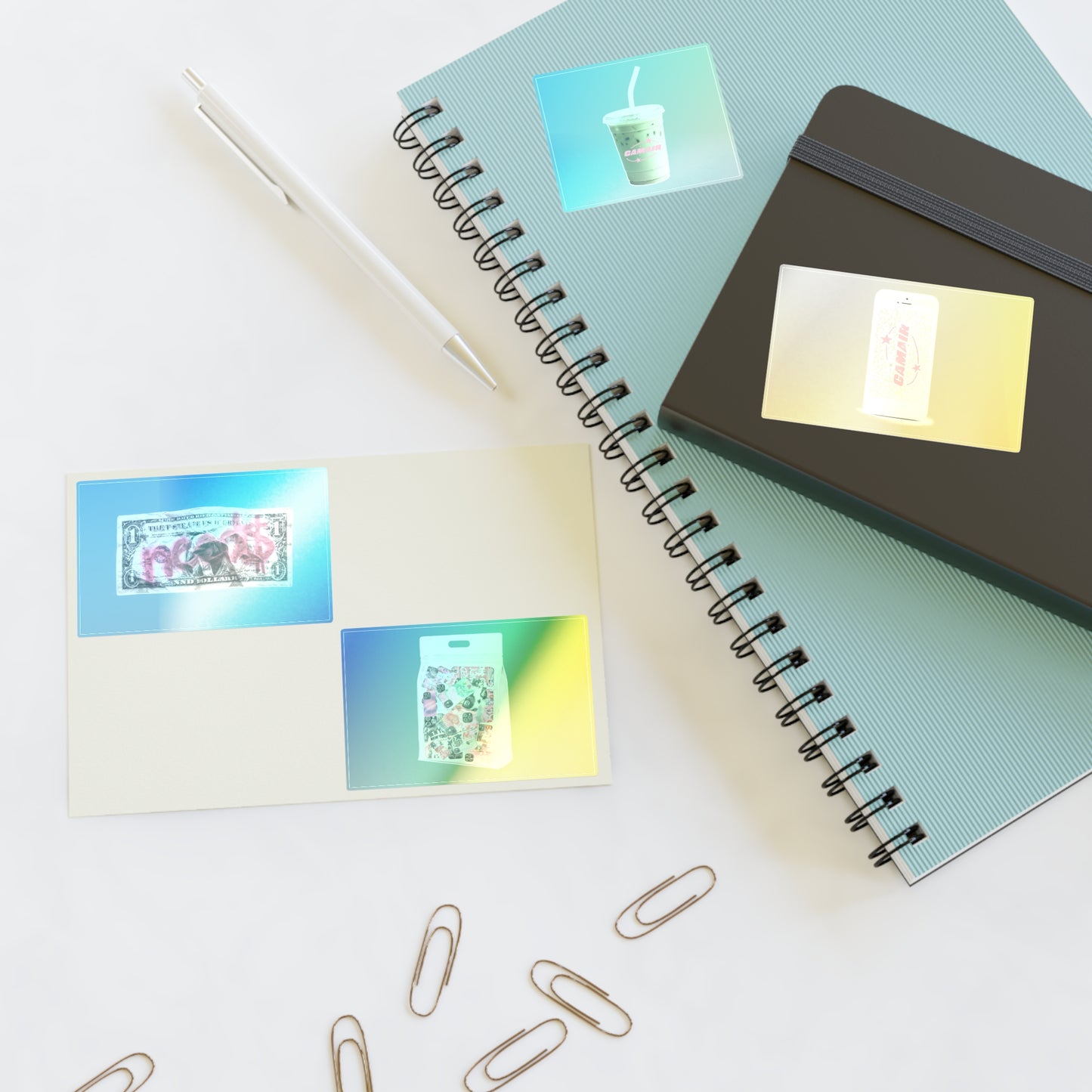 matcha x need $$ sticker sheet