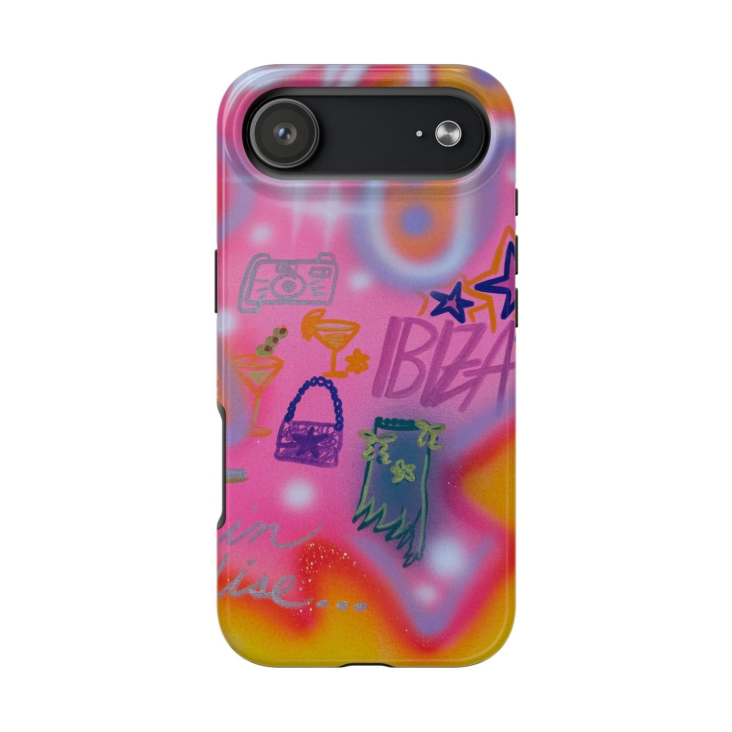 "ibiza" airbrush iPhone case
