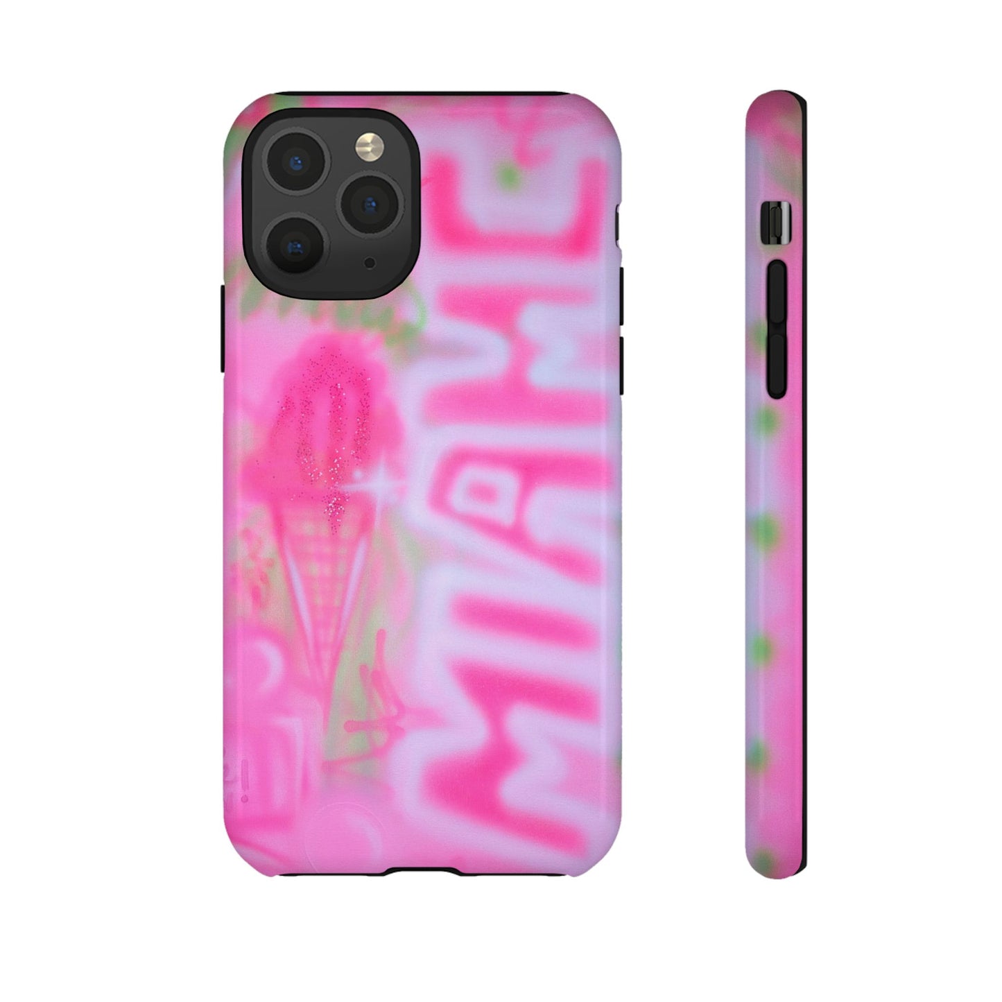 "sunset sorbet" airbrush iPhone case