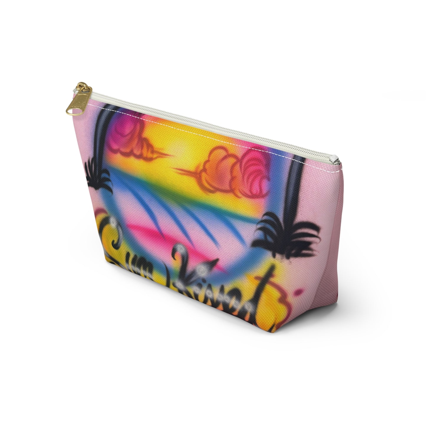 "sunkissed" airbrush makeup pouch