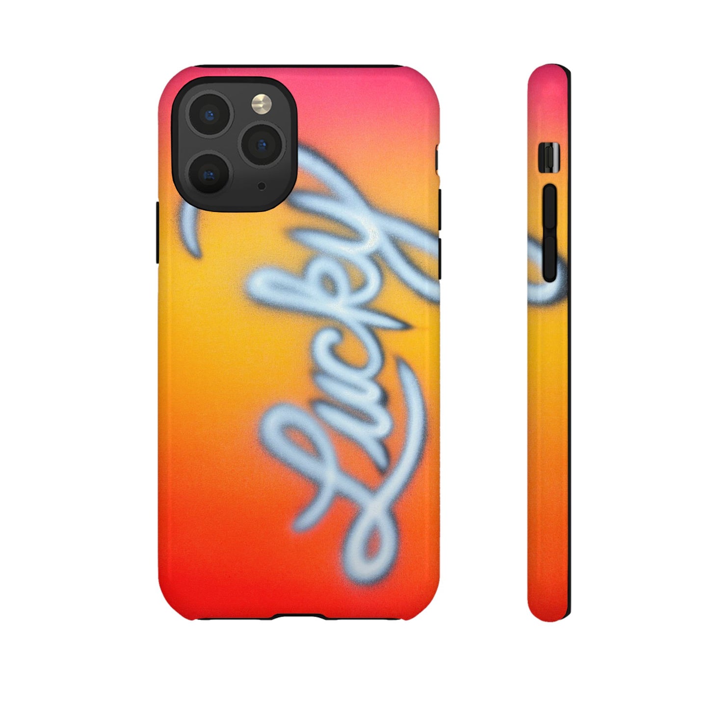 "lucky" airbrush iPhone case
