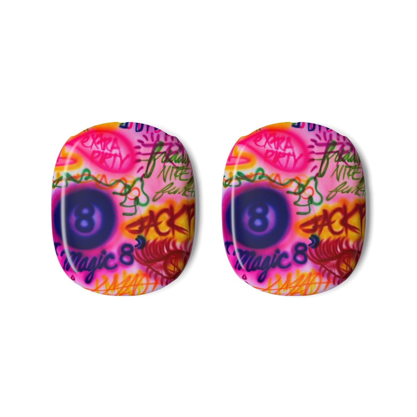 "colorful chaos" airpod max cases