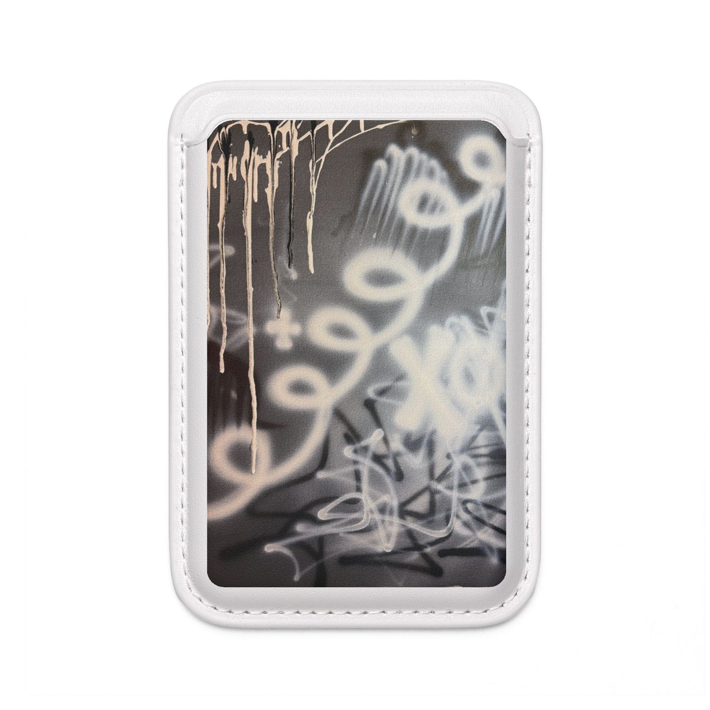 "spatial blur" airbrush vegan wallet (Magsafe® Compatible)