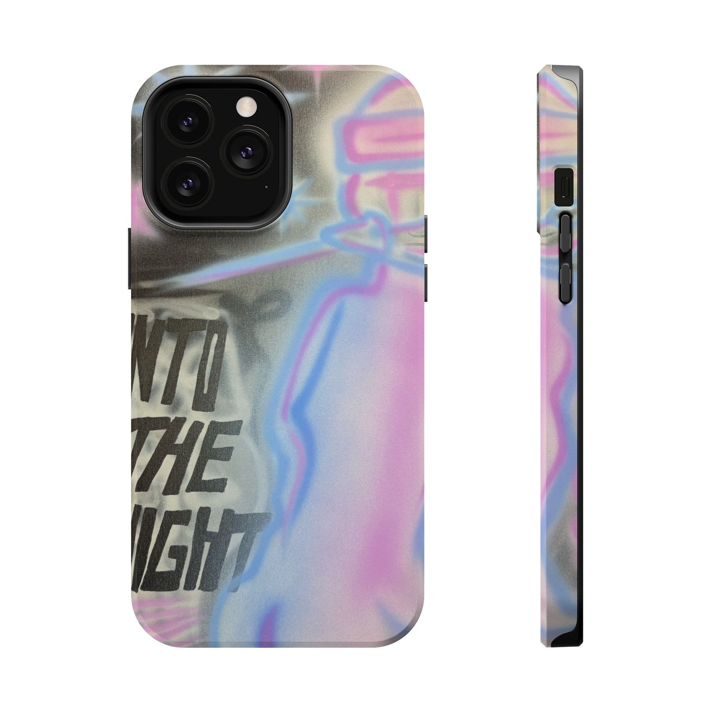 MagSafe "into the night pt. 2" airbrush iPhone case