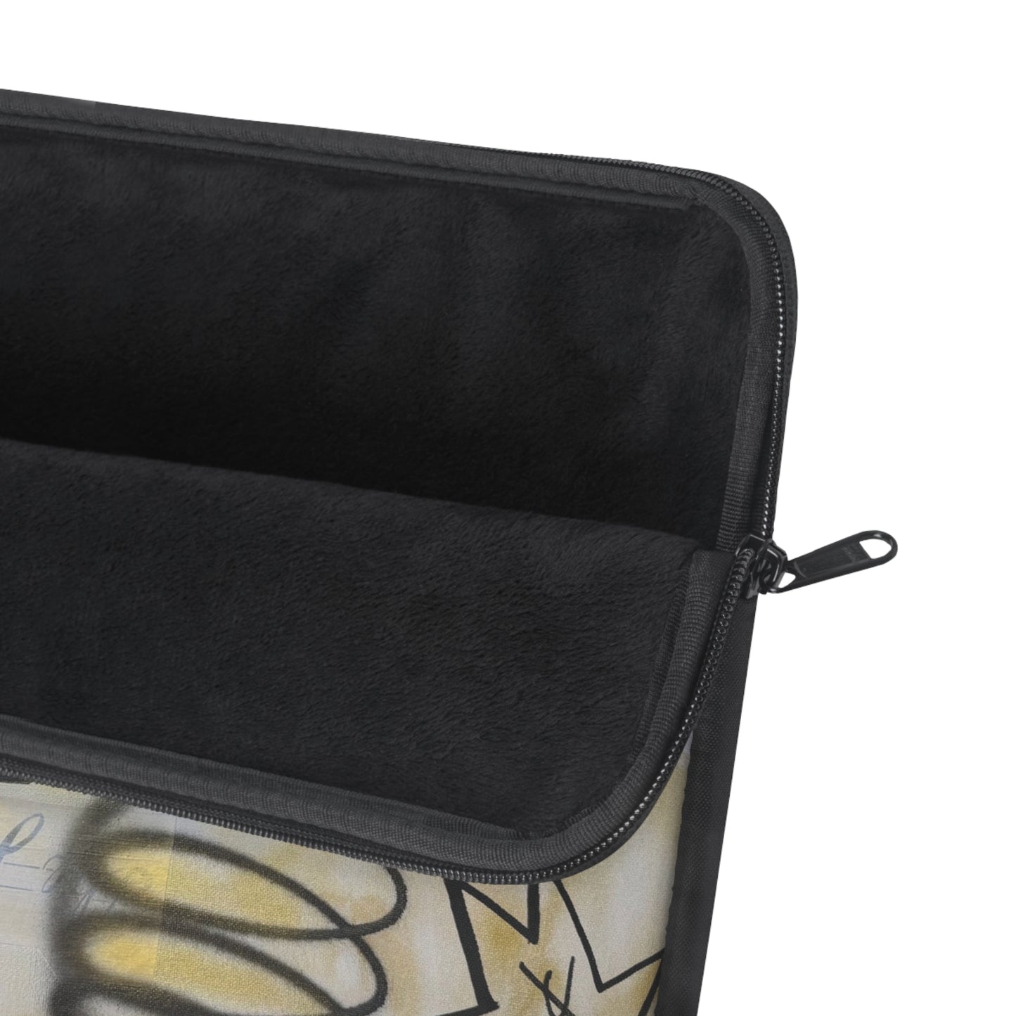 "golden glacier" airbrush laptop sleeve