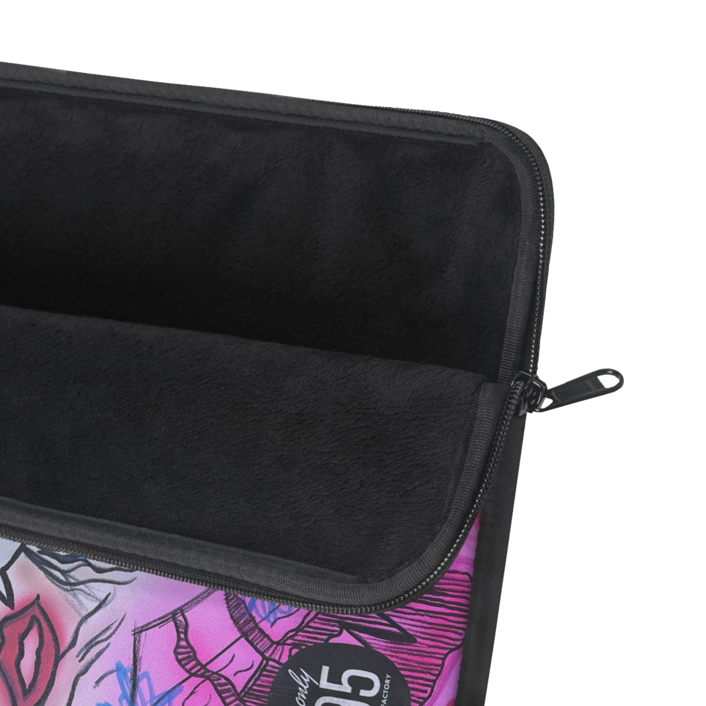 "intellectual energy" airbrush laptop sleeve