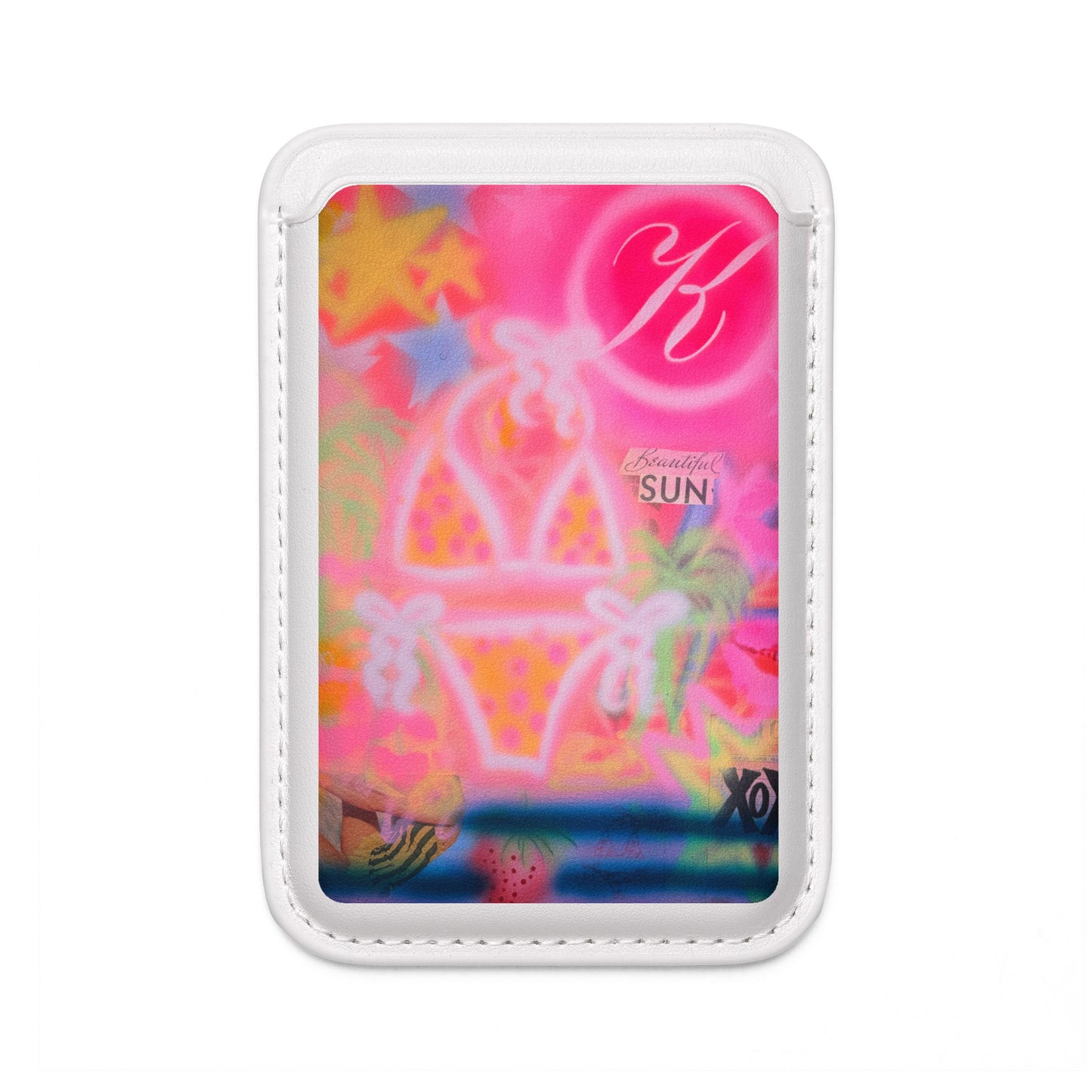 "camair x kaete" airbrush vegan magsafe wallet