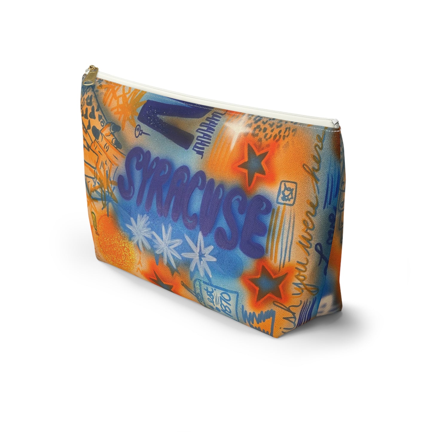 "syracuse" airbrush makeup pouch