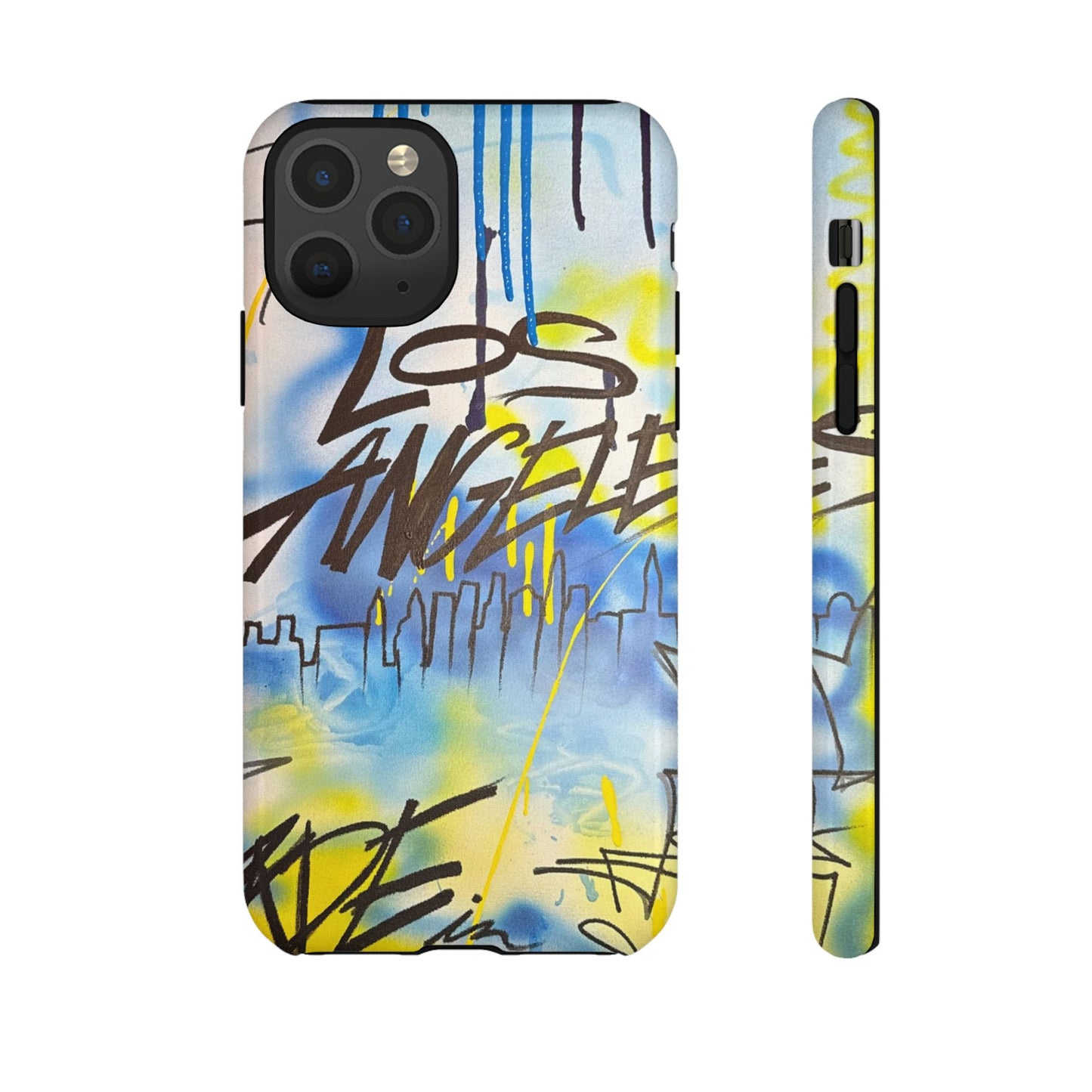 "los angeles" airbrush iPhone case