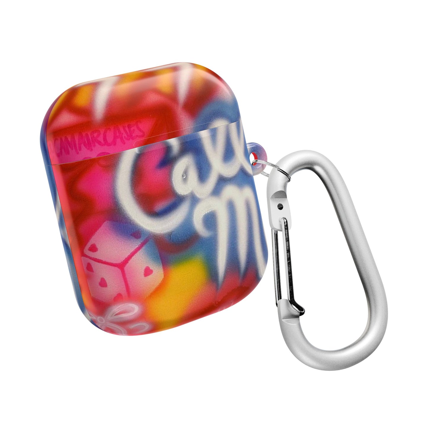"call me" airbrush airpod cases