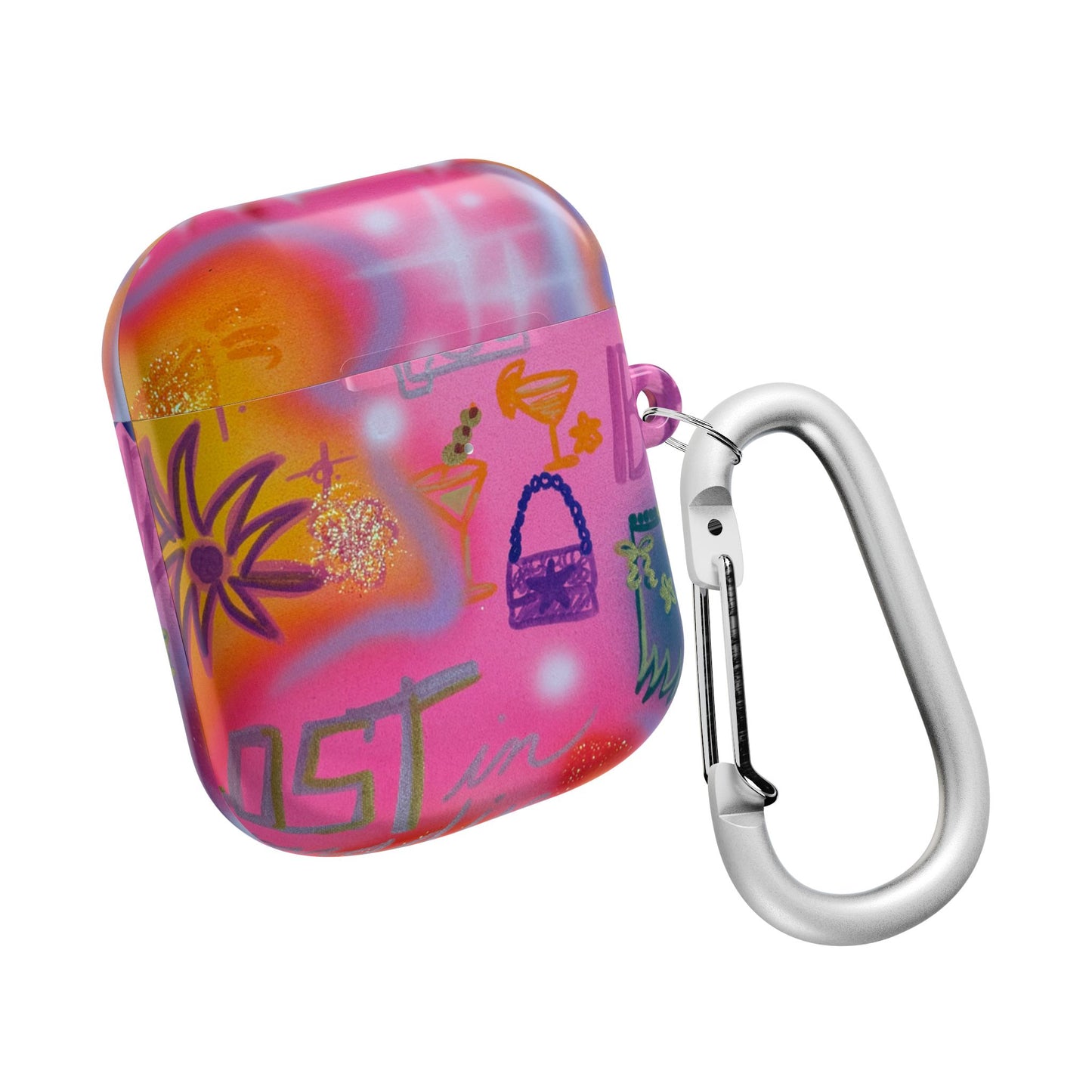 "ibiza" airbrush airpod cases
