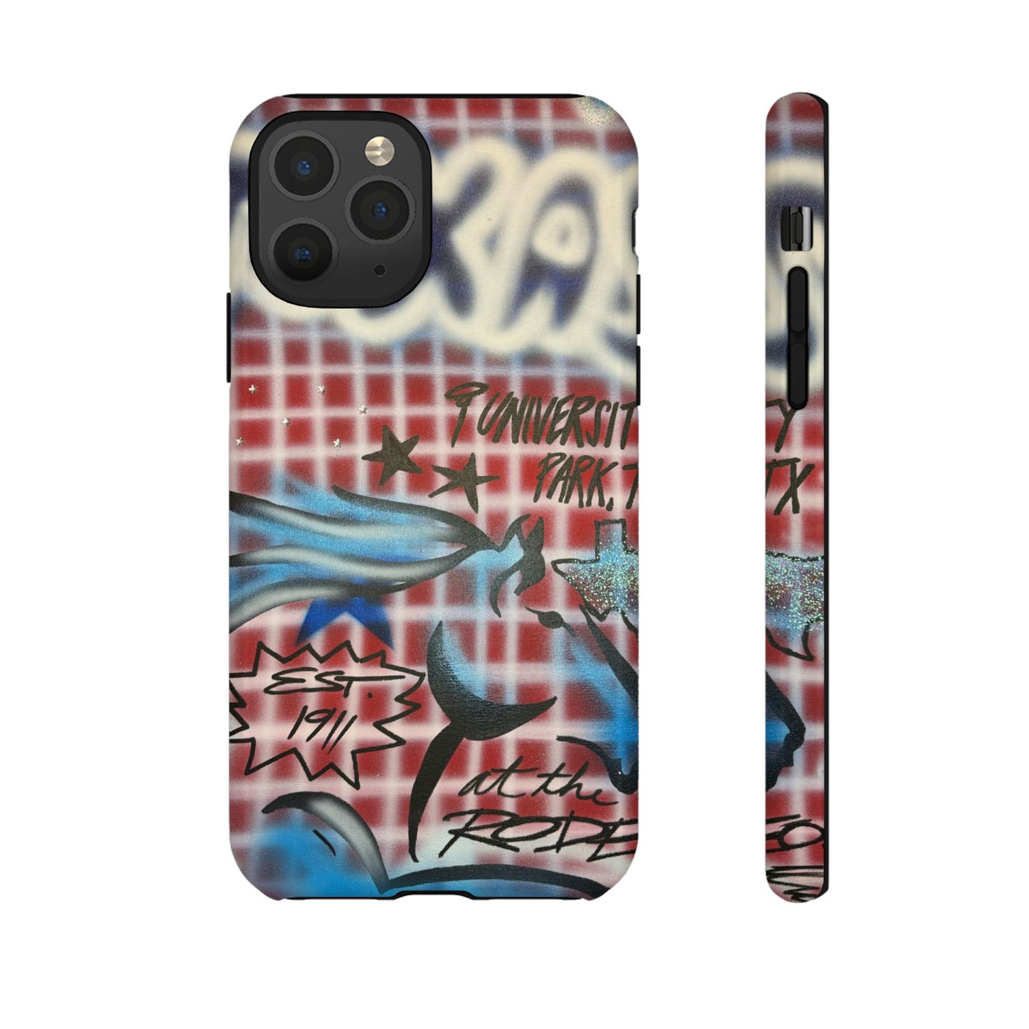 "texas" airbrush iPhone case
