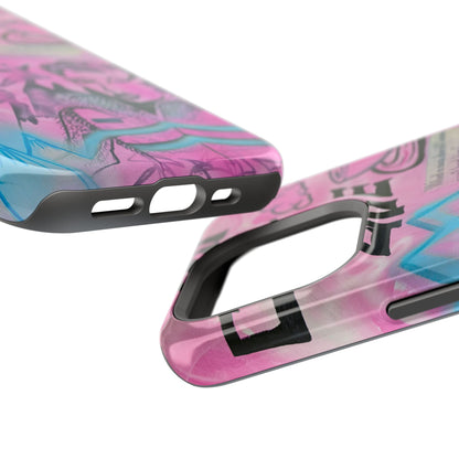 MagSafe "avant le ski" airbrush iPhone case