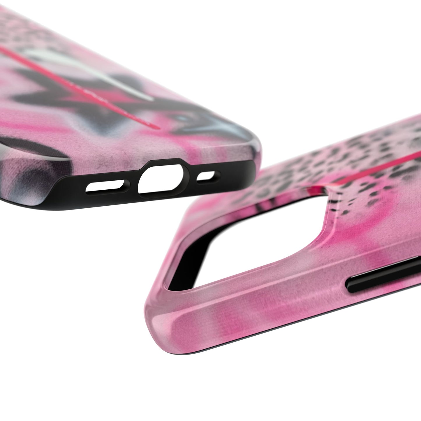 "pink cheetah" airbrush iPhone case