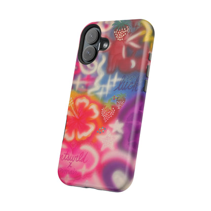 MagSafe „luck & luv“ Airbrush iPhone-Hülle