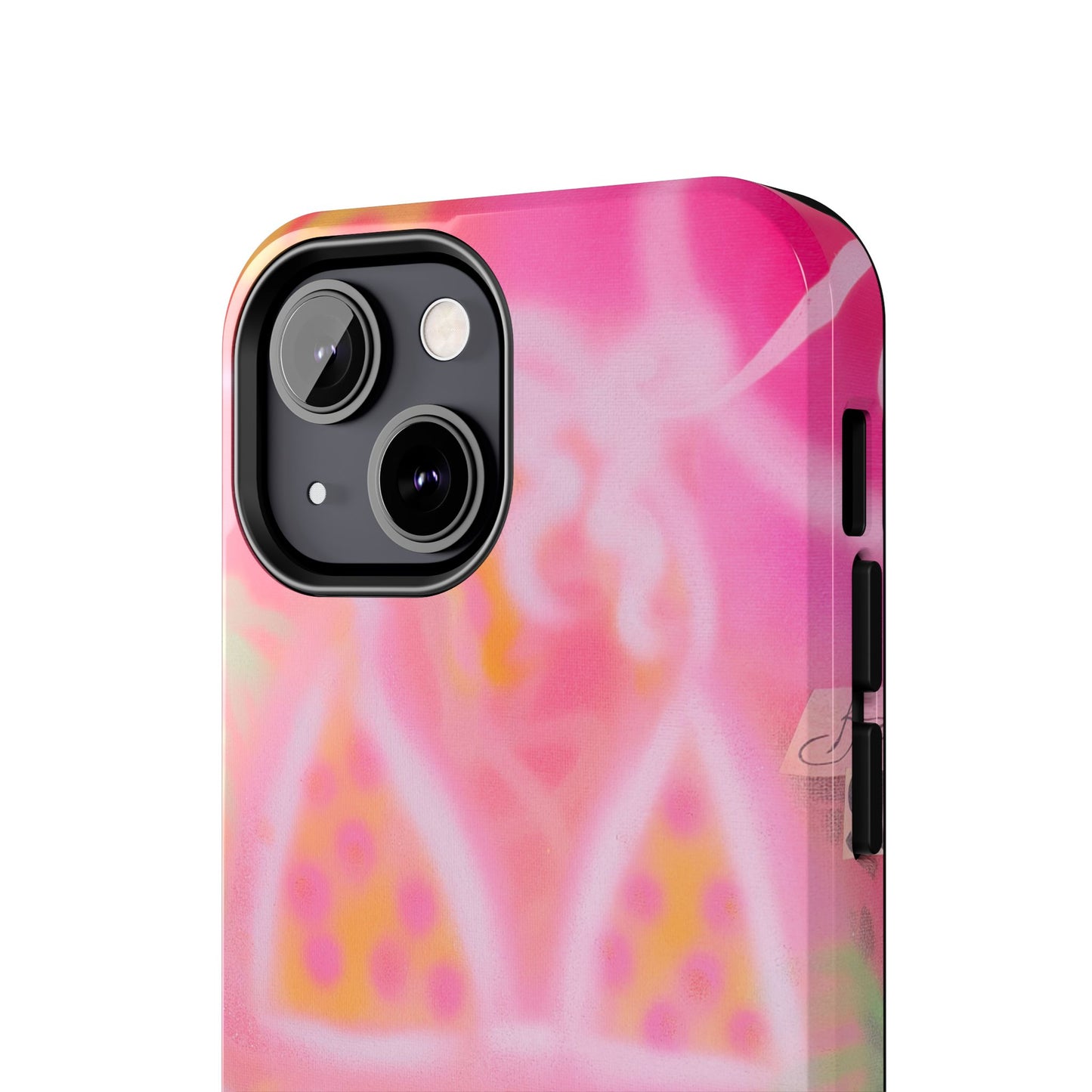 "yellow polka dot bikini" airbrush iPhone case