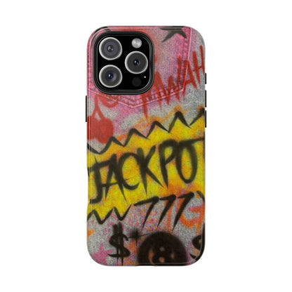 "jackpot!" airbrush iPhone case