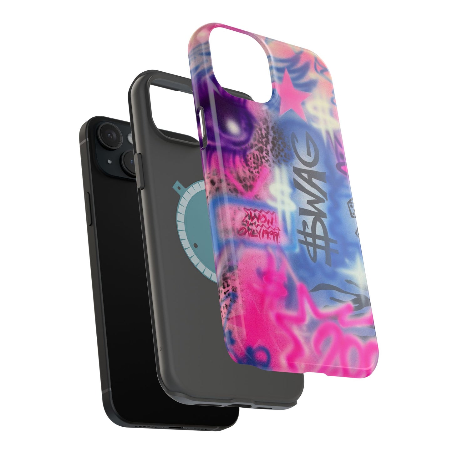MagSafe "$wag" airbrush iPhone case