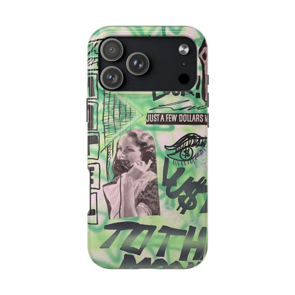 "lust over luck" airbrush iPhone case