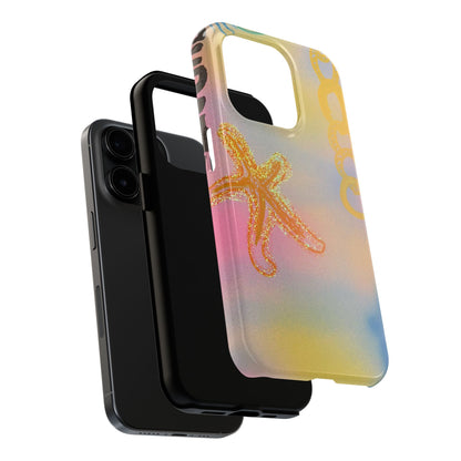 "sweet starfish" airbrush iPhone case