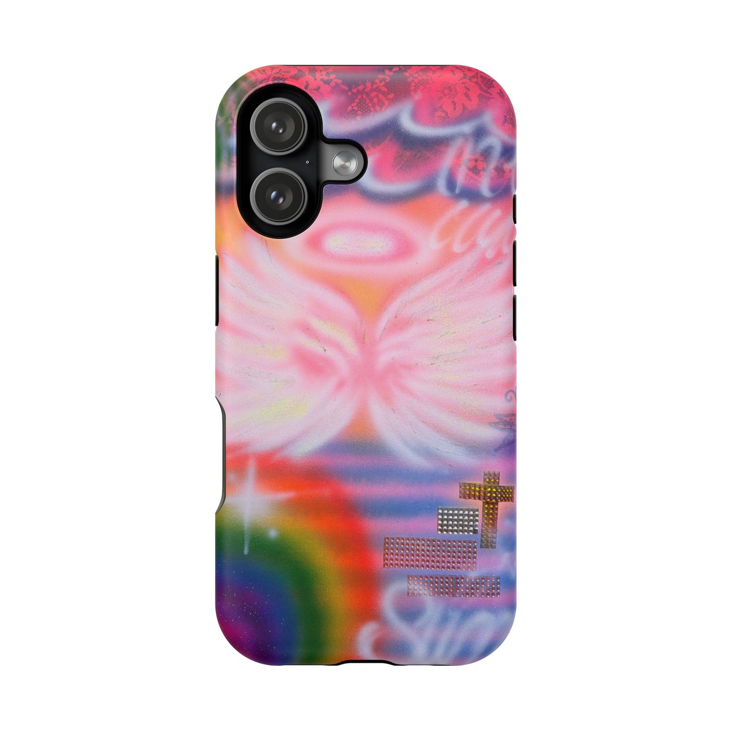 MagSafe "summer bliss" airbrush iPhone case
