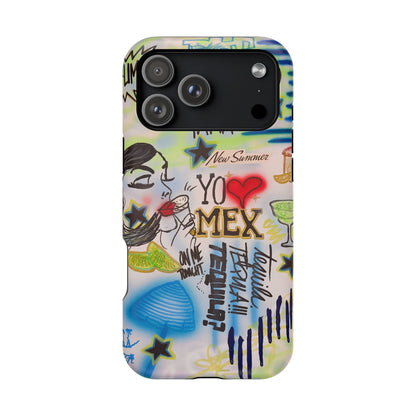 MagSafe "salted lime" airbrush iPhone case