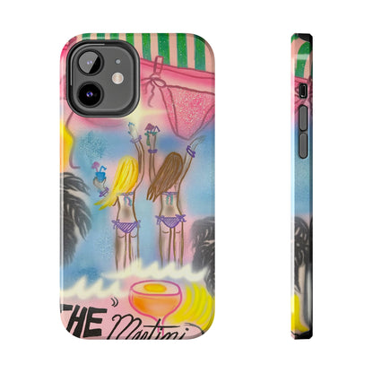 "kinis & tinis" airbrush iPhone case