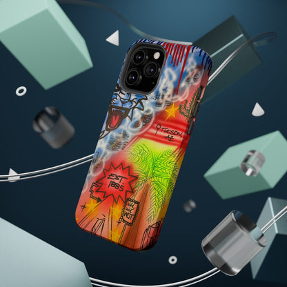 MagSafe Airbrush iPhone-Hülle „Tucson, AZ“