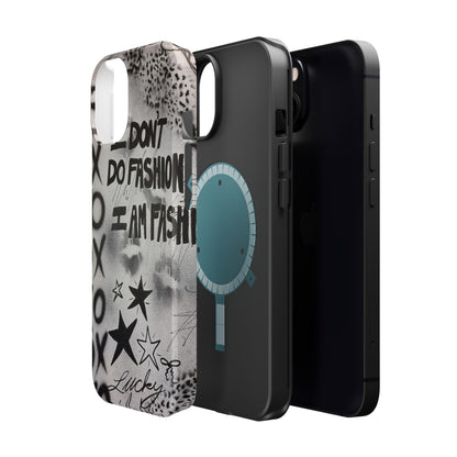 MagSafe "i am fashion" airbrush iPhone case