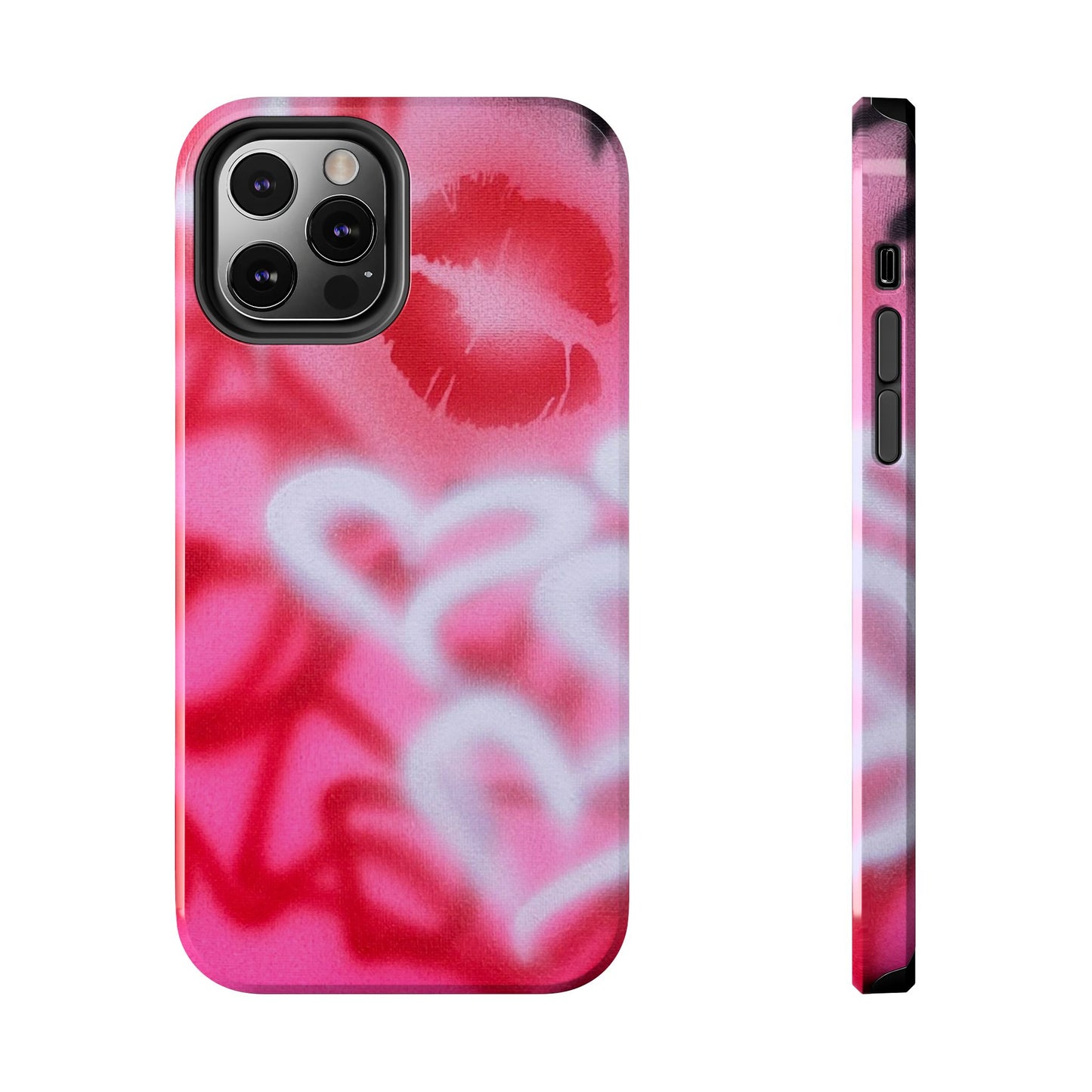 "romantic rush" airbrush iPhone case