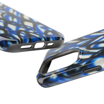 MagSafe "abstract hearts" airbrush iPhone case