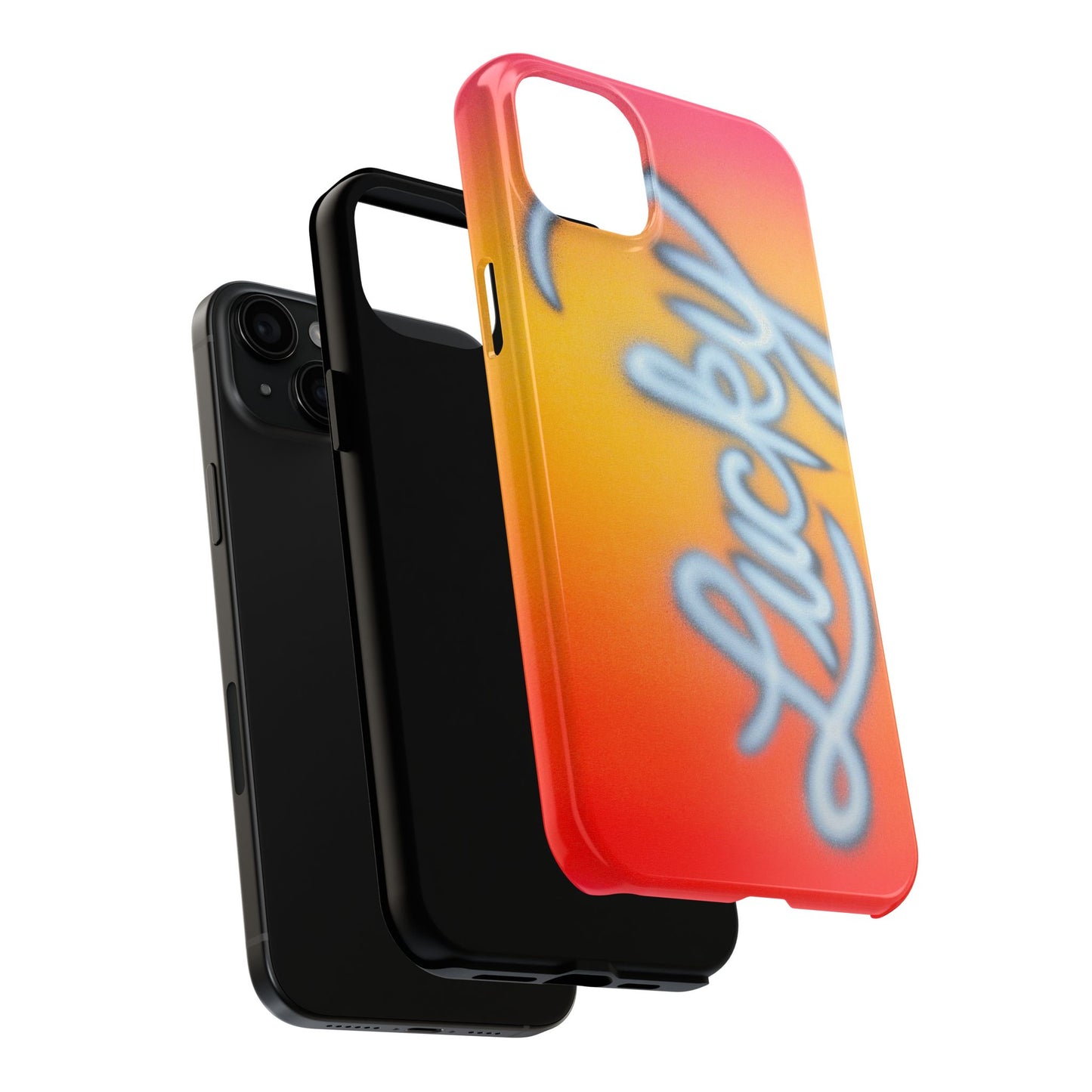 "lucky" airbrush iPhone case