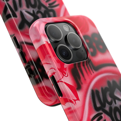 "LUCKY YOU! PT. 2" airbrush iPhone case