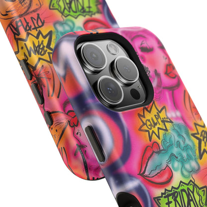 MagSafe „Vegas Ventures“ Airbrush iPhone-Hülle