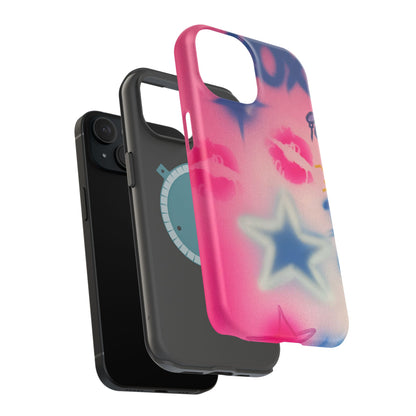 MagSafe "star symbol" airbrush iPhone case