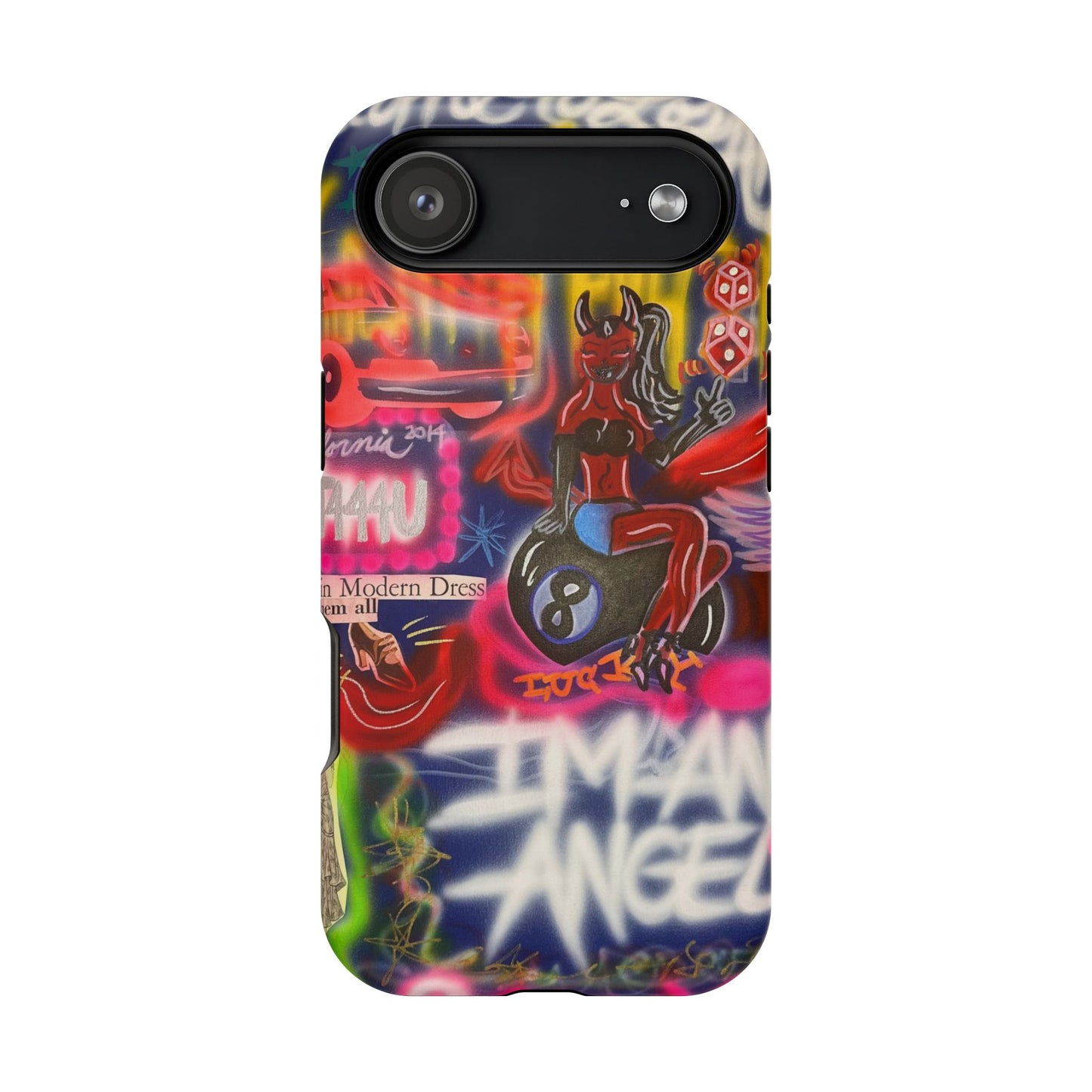 MagSafe „I'm an Angel“ Airbrush iPhone Hülle