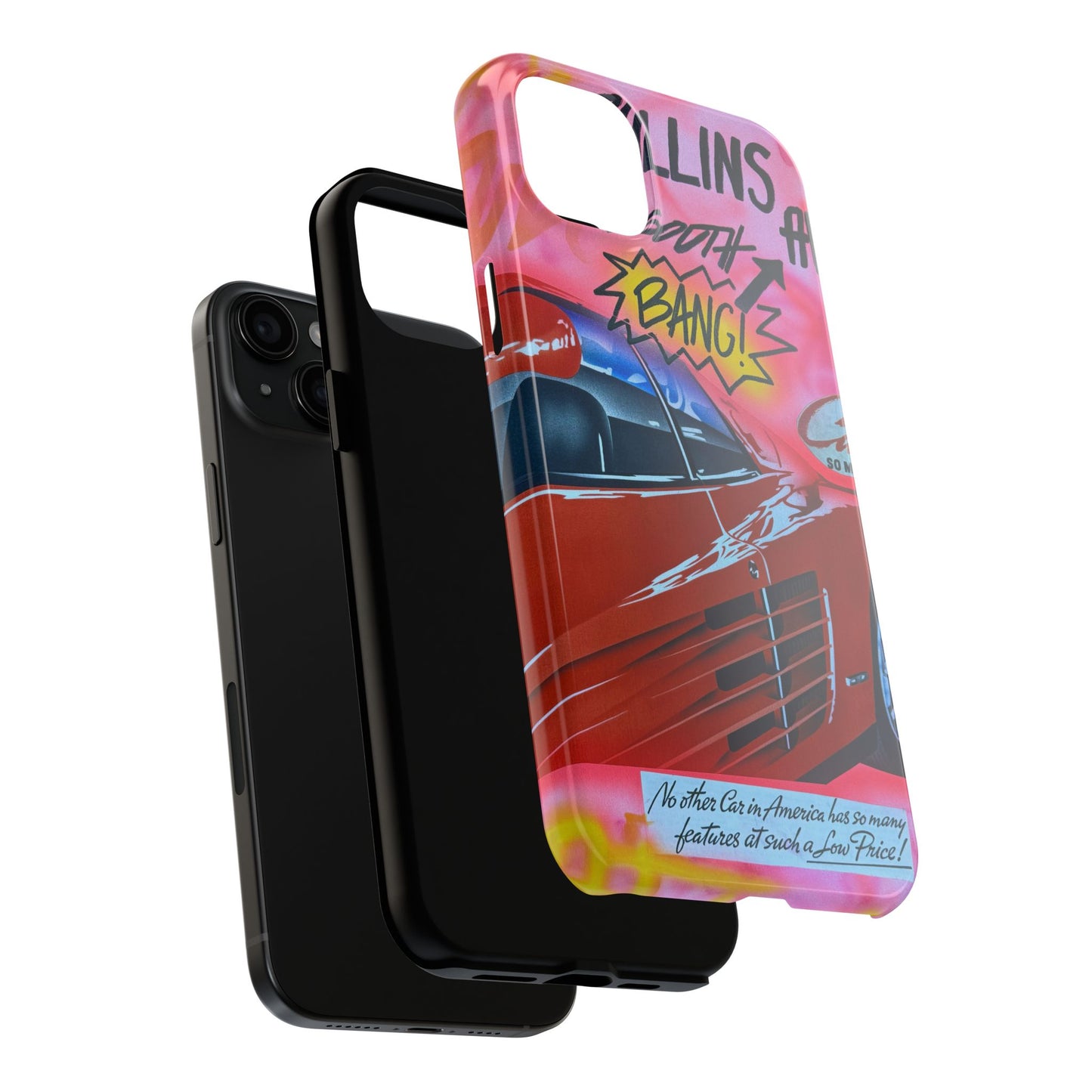 "miami momentos" airbrush iPhone case
