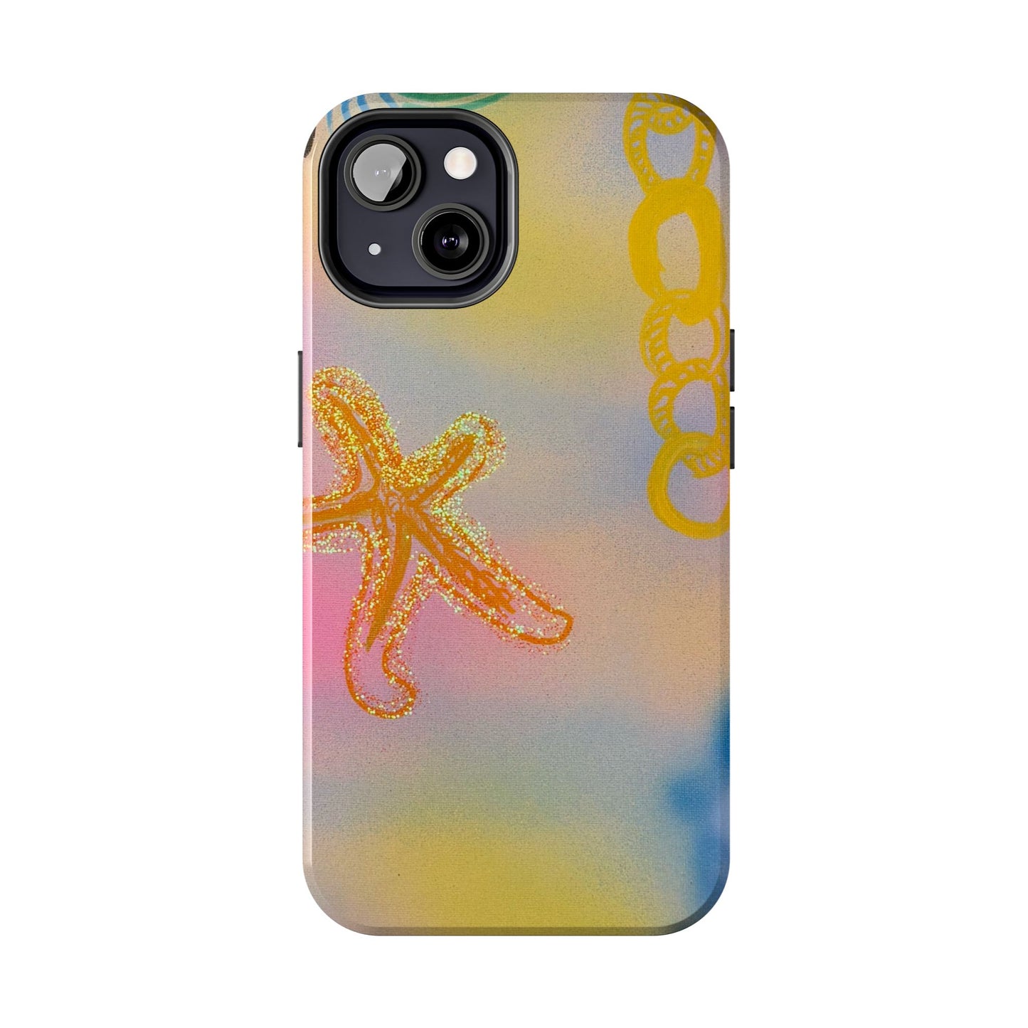 "sweet starfish" airbrush iPhone case