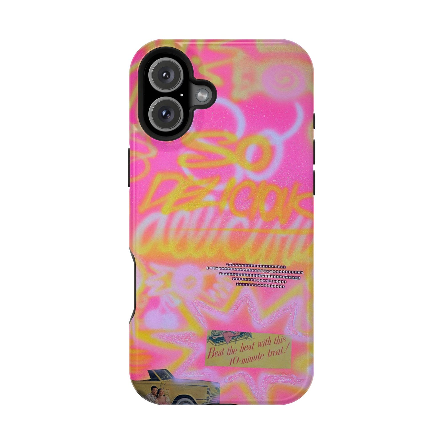 MagSafe "so delicious" airbrush iPhone case