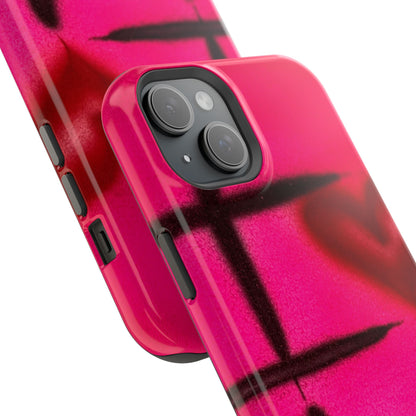MagSafe „I ❤️ LA“ Airbrush iPhone-Hülle