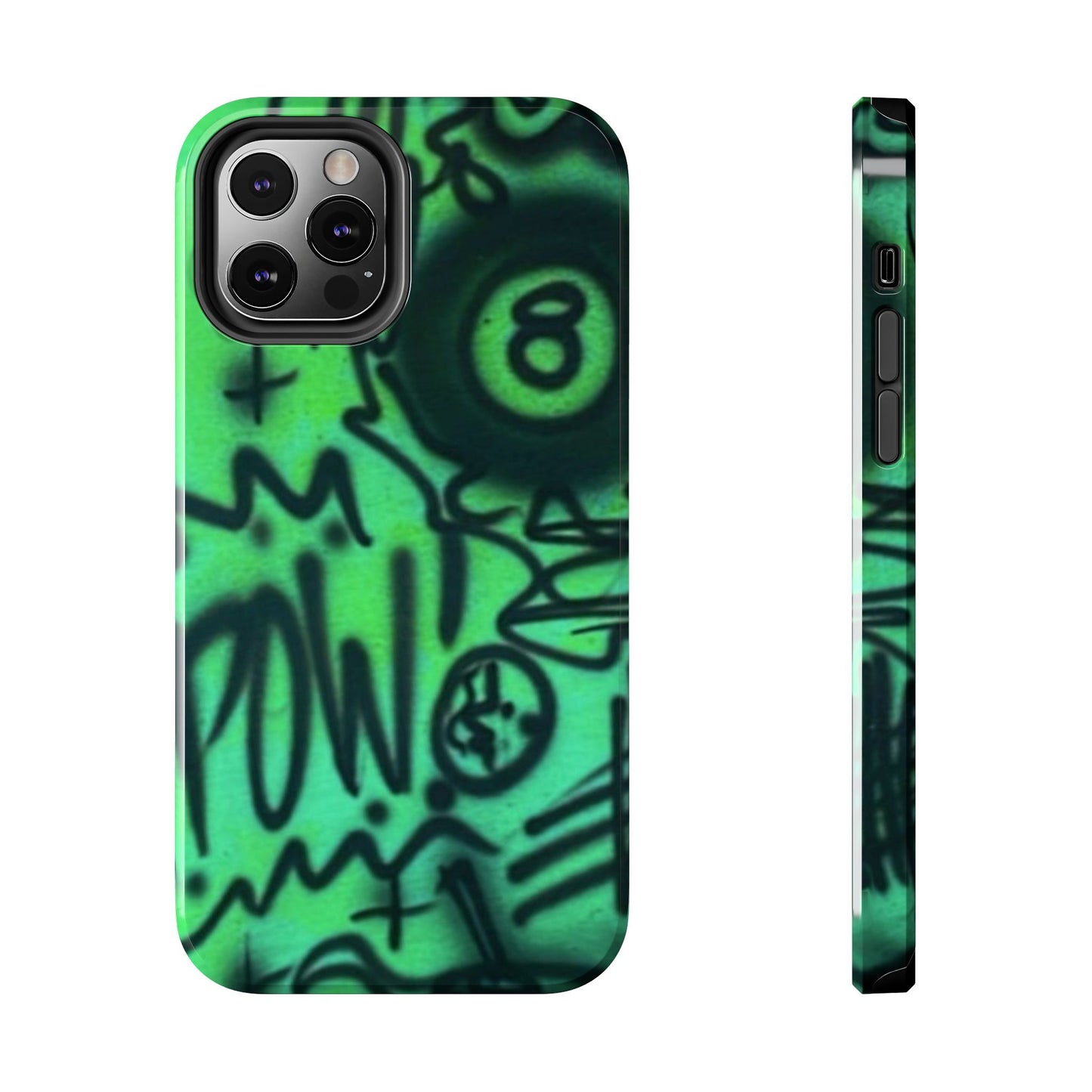 "POW! "airbrush iPhone case