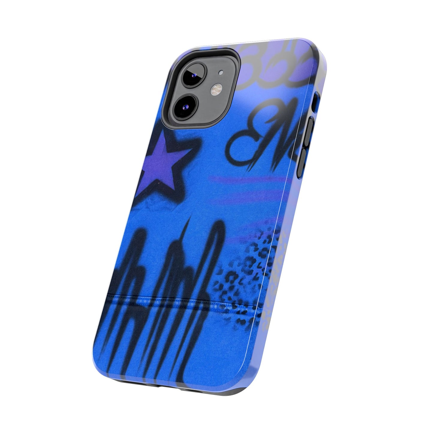 "infamous indigo" airbrush iPhone case
