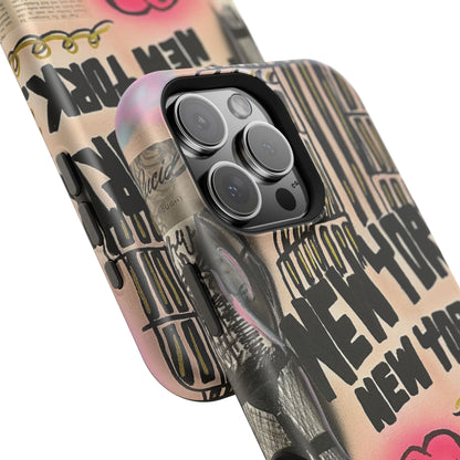 MagSafe „New York, New York“ Airbrush iPhone Hülle